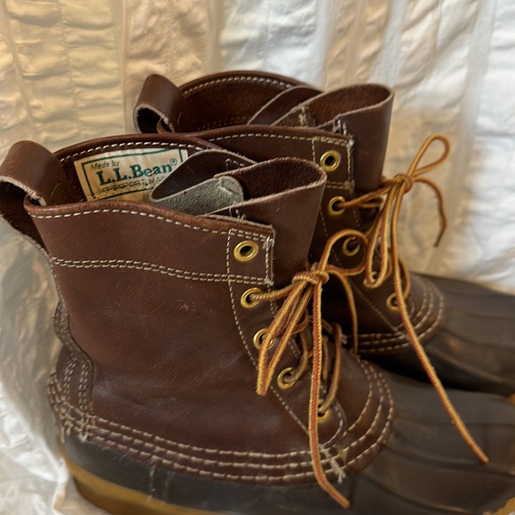 VINTAGE LL BEAN DUCK BOOT SIZE 6 - Picture 2 of 10